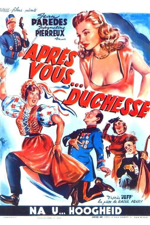 Après vous, duchesse (1954) poster