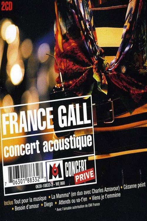 France Gall - Concert acoustique (1997) poster