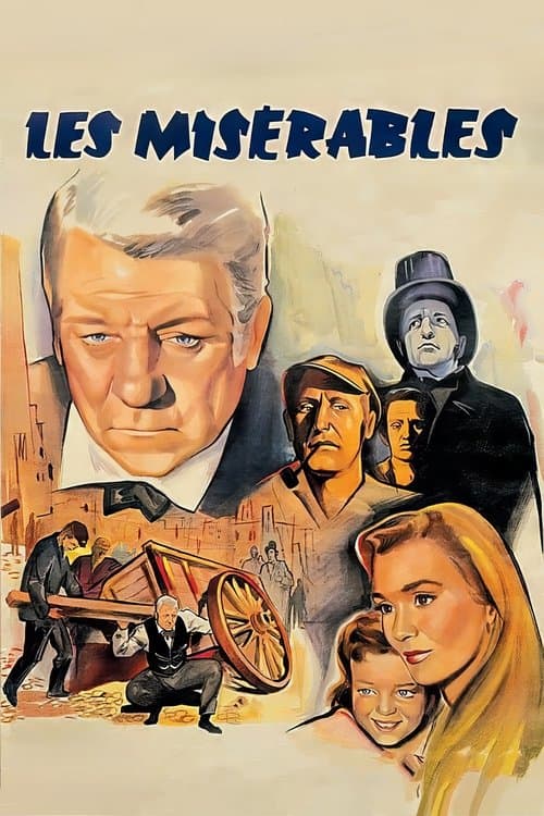 Les Misérables (1958) poster