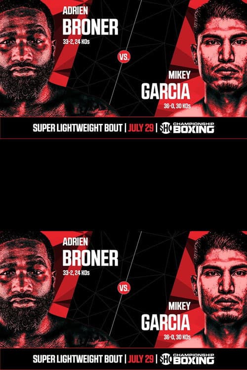 Adrien Broner vs. Mikey Garcia (2017) poster