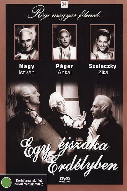 Egy éjszaka Erdélyben (1941) poster