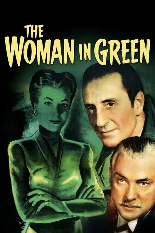 Sherlock Holmes: The Woman in Green (1945) poster