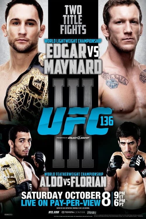 UFC 136: Edgar vs. Maynard III (2011) poster