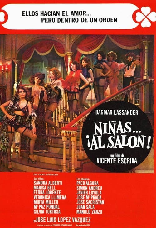 Niñas... al salón (1977) poster