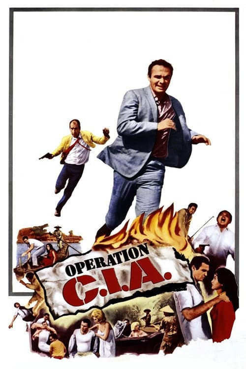 Operation C.I.A. (1965) poster