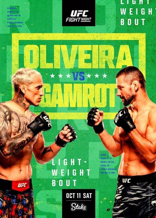 UFC Fight Night 261: Oliveira vs. Gamrot (2025) poster