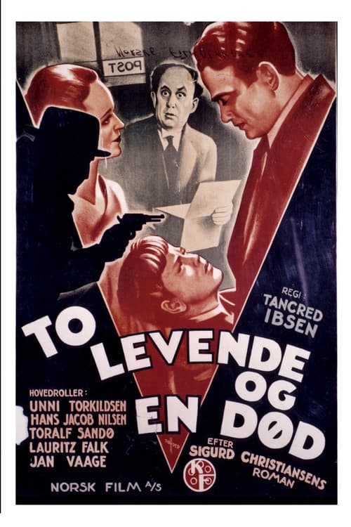 To levende og en død (1937) poster