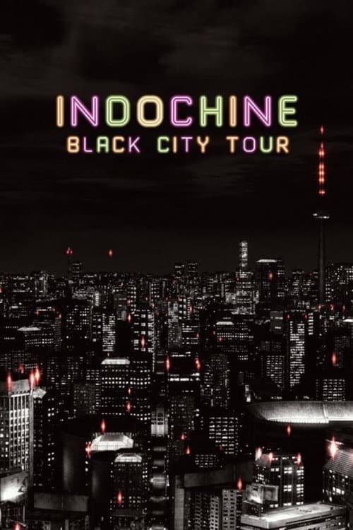Indochine - Black City Tour (2014) poster