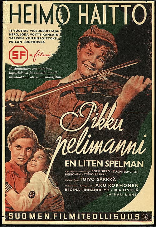 Pikku pelimanni (1939) poster