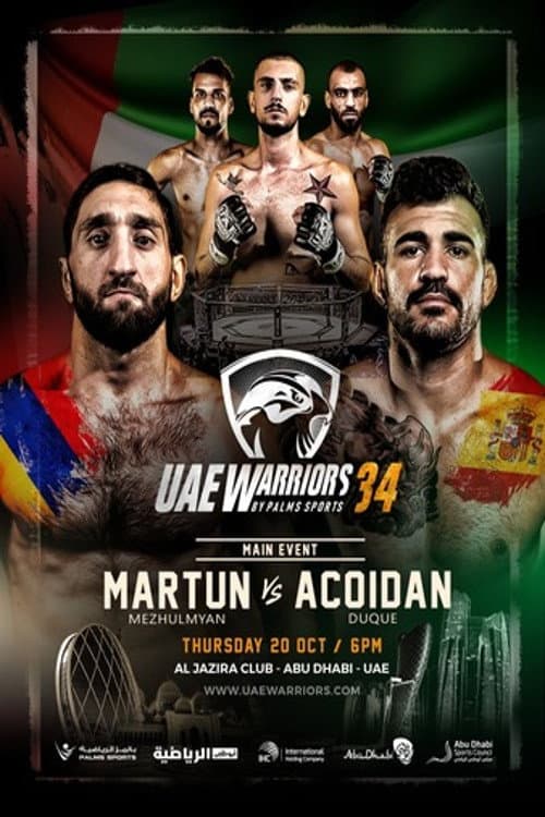 UAE Warriors 34 (2022) poster