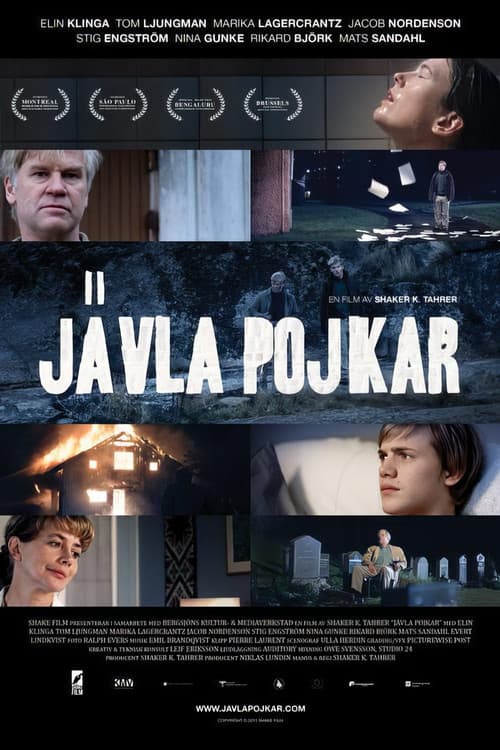 Jävla pojkar (2012) poster