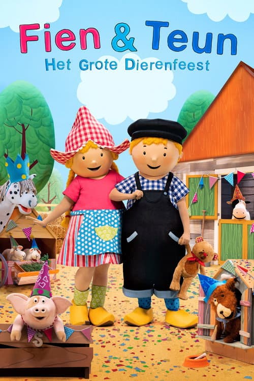 Fien & Teun: Het Grote Dierenfeest (2021) poster