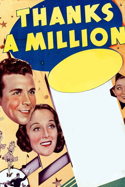 Thanks a Million (1935) poster