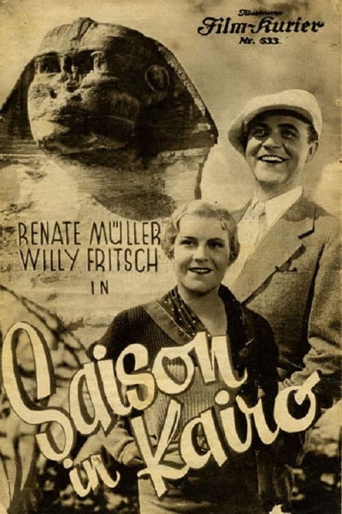 Saison in Kairo (1933) poster