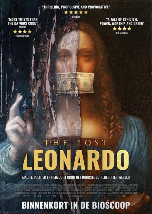 The Lost Leonardo (2021) poster