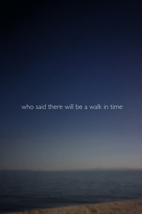 Who Said There Will Be a Walk in Time (2020) poster
