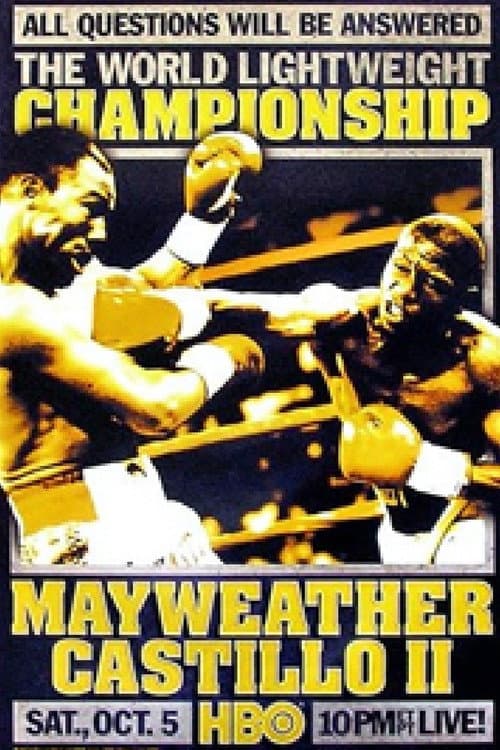 Floyd Mayweather Jr. vs. Jose Luis Castillo II (2002) poster