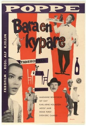 Bara en kypare (1959) poster