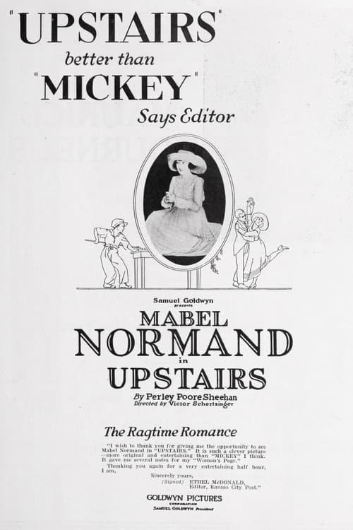 Upstairs (1919) poster