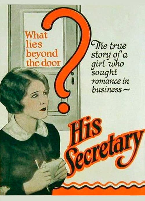 His Secretary (1925) poster