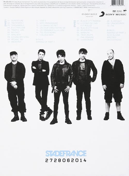 Indochine : Black City Concert - Stade de France (2014) poster