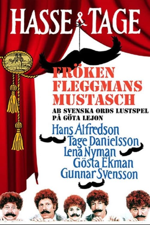 Fröken Fleggmans mustasch (1984) poster