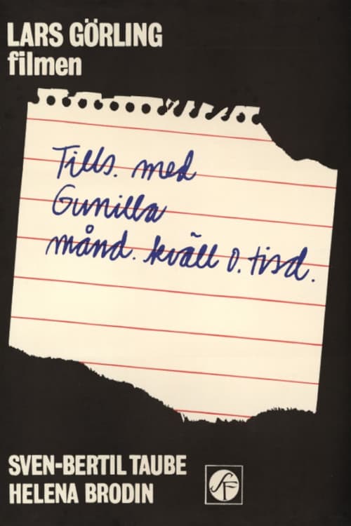 Tills. med Gunilla månd. kväll o. tisd. (1965) poster