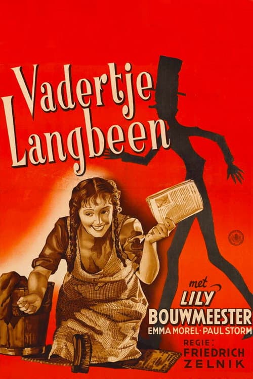 Vadertje Langbeen (1938) poster
