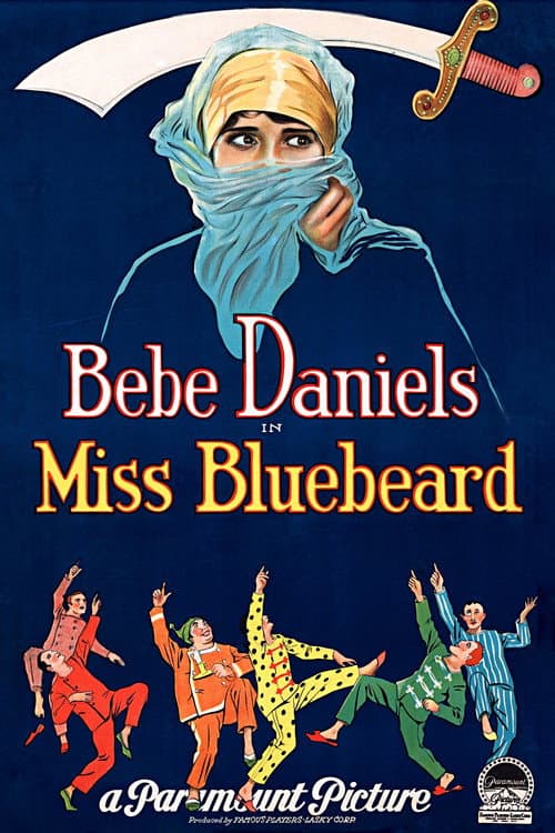 Miss Bluebeard (1925) poster