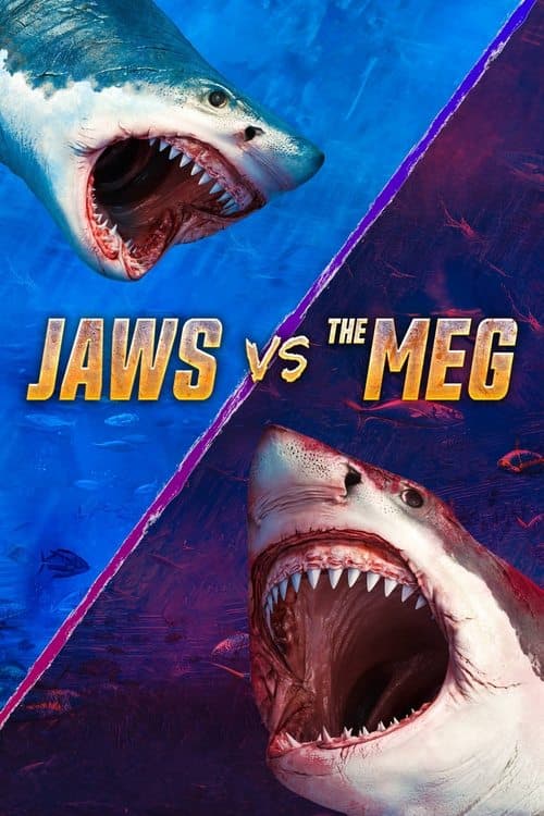 Jaws vs. the Meg (2023) poster