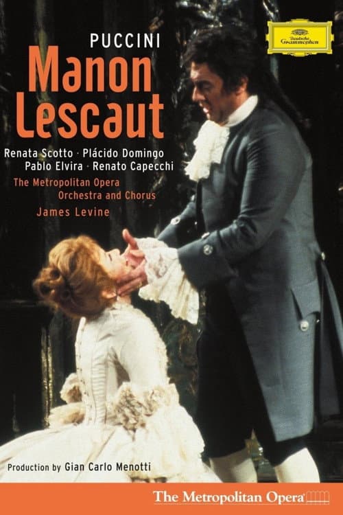 Manon Lescaut - Metropolitan Opera (1980) poster