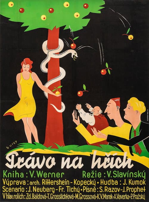 Právo na hřích (1932) poster
