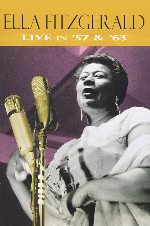 Jazz Icons Ella Fitzgerald Live in 57 & 63 (2006) poster