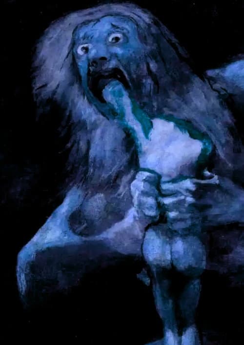 Saturn Devouring His Daughter (2023) poster