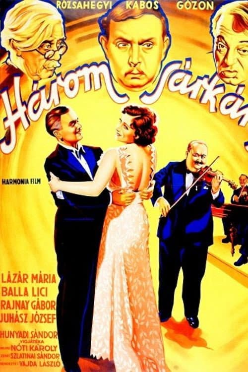 Három sárkány (1936) poster