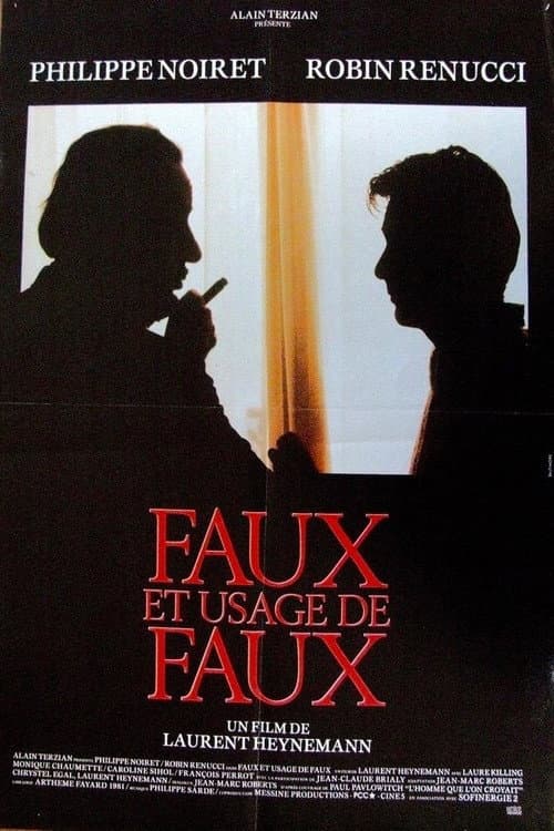 Faux et Usage de faux (1990) poster