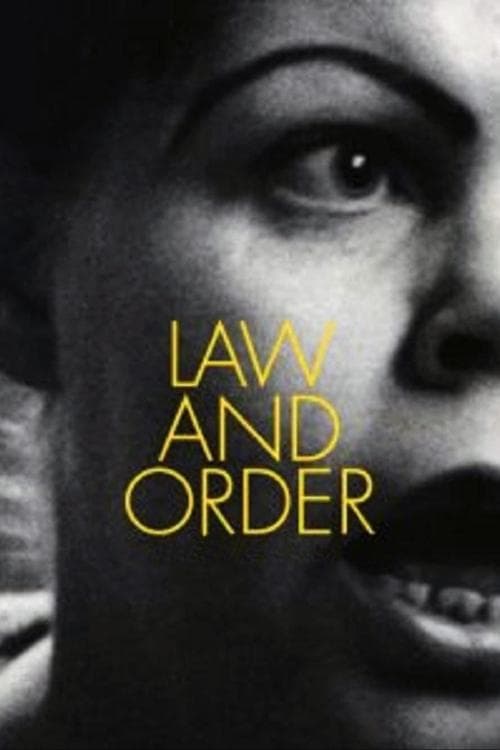 Law and Order (1969) poster