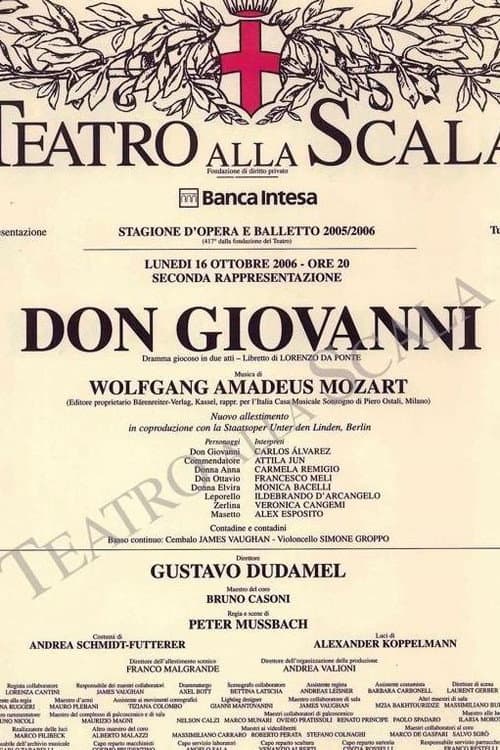 Mozart: Don Giovanni - Teatro alla Scala (2006) poster