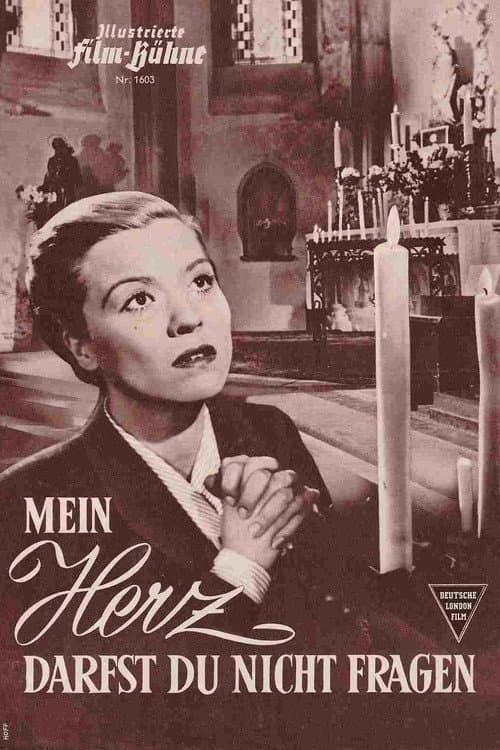 Mein Herz darfst Du nicht fragen (1952) poster