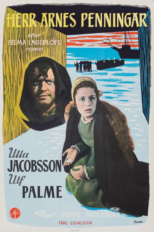 Herr Arnes penningar (1954) poster