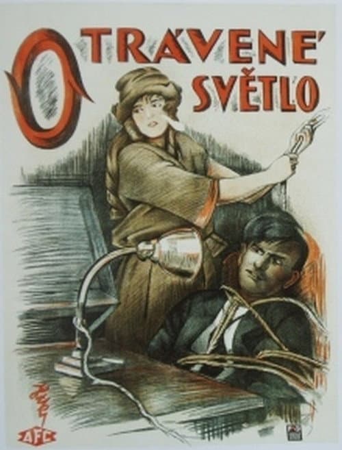 Otrávené světlo (1921) poster
