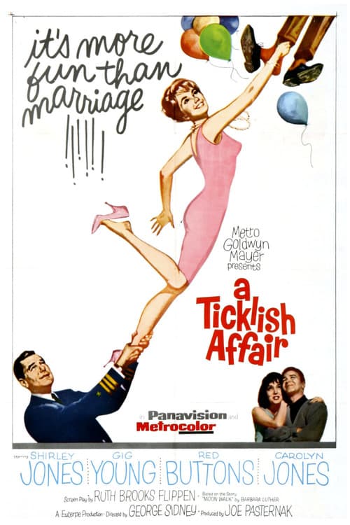 A Ticklish Affair (1963) poster