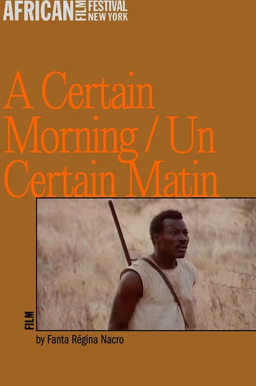 Un certain matin (1992) poster