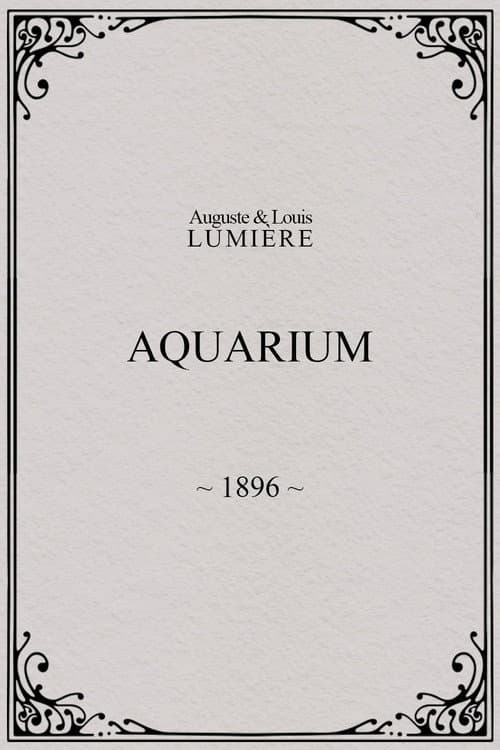 Aquarium (1896) poster