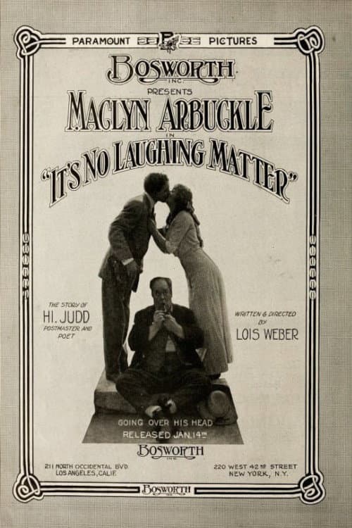 It's No Laughing Matter (1915) poster