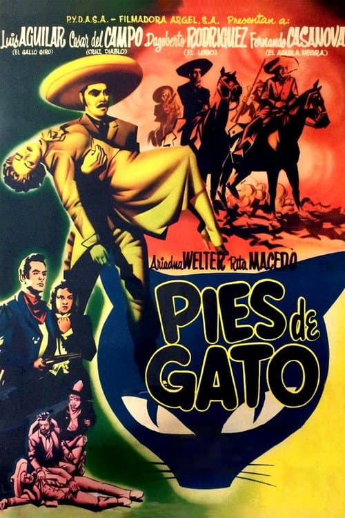 Pies de gato (1957) poster