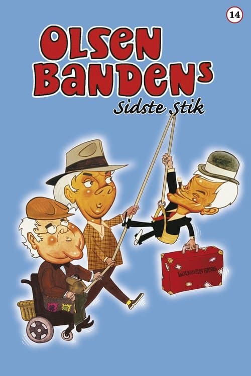 Olsen-bandens sidste stik (1998) poster