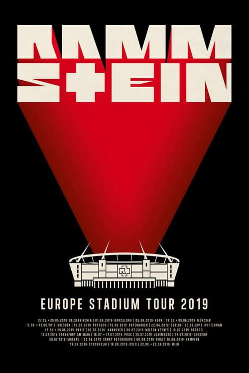Rammstein - Europe Stadium Tour (2019) poster