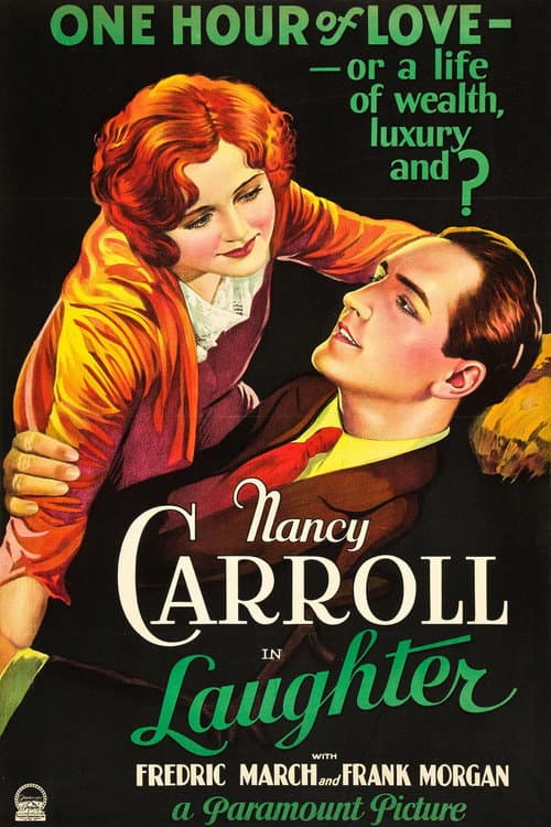 Laughter (1930) poster