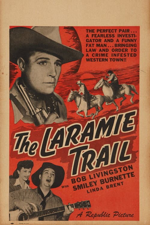 The Laramie Trail (1944) poster